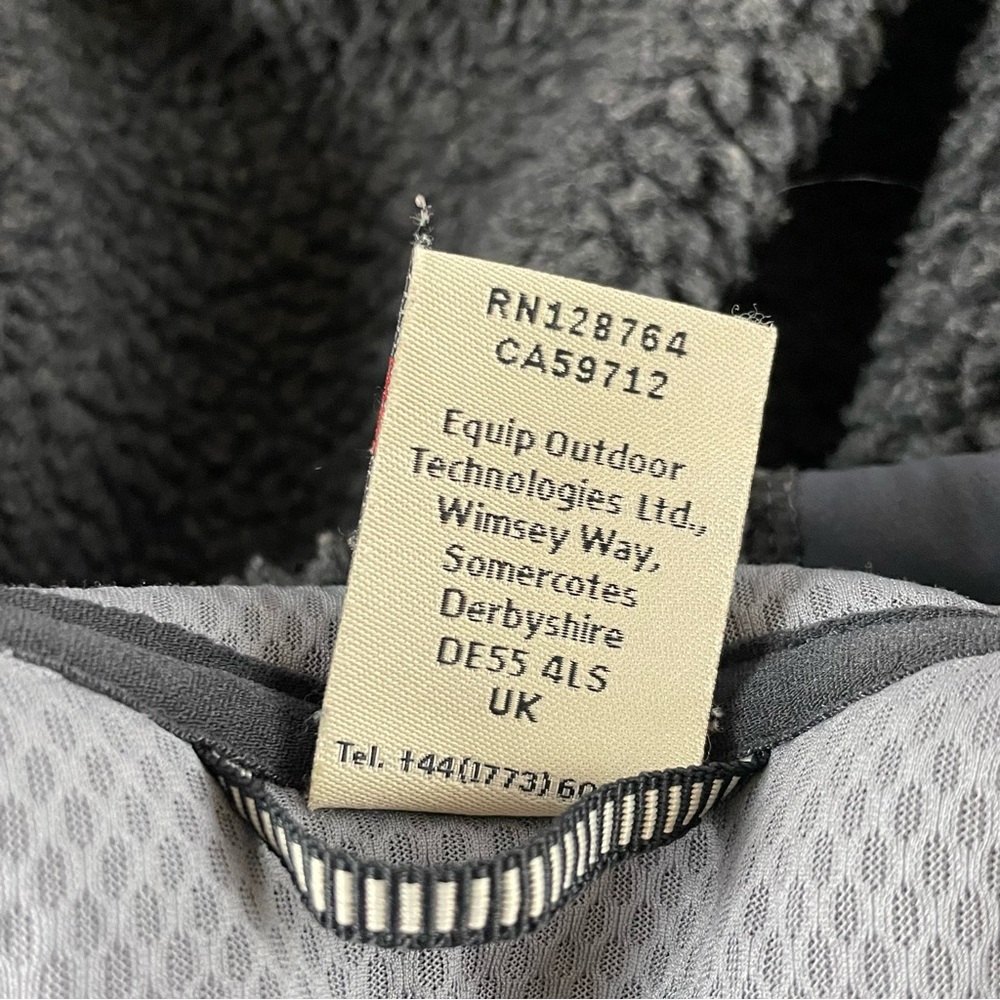 Rab Pioneer Jacket Men’s Medium Teddy Pile Full Zip Warm Fleece Gorp Hiking R1 - Picture 9 of 10